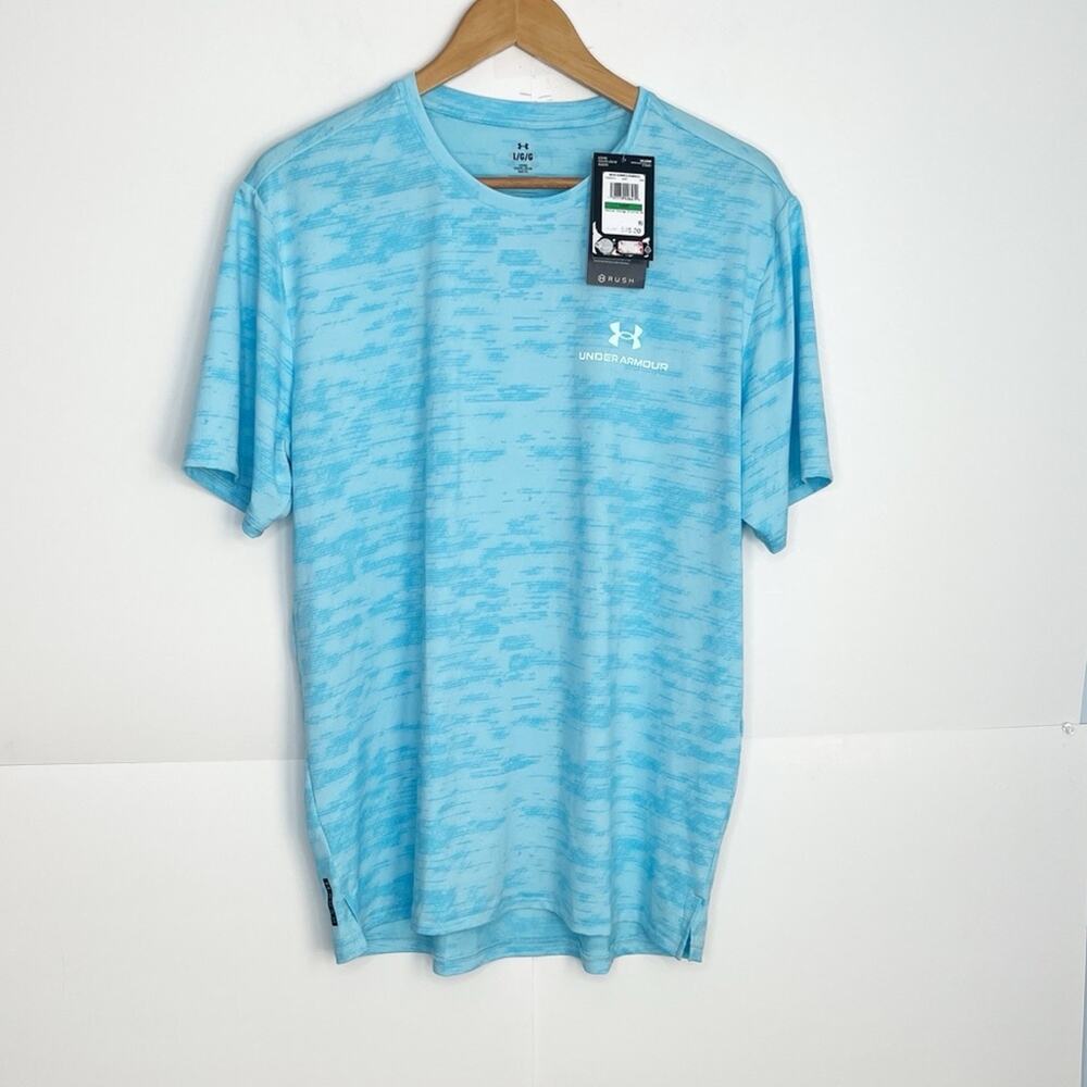 Under Armour Mens Vanish Energy Printed Short Sleeve Tee Size Large